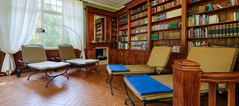 Gutshaus Kubbelkow Bibliothek header