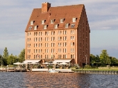 Hotel Speicher am Ziegelsee denkmalgeschuetzter Getreidespeicher